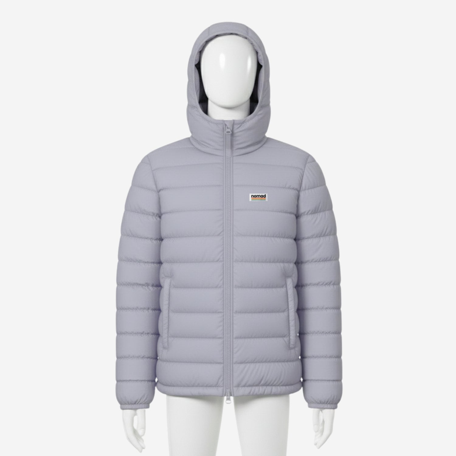 chaqueta acolchada voyager lila