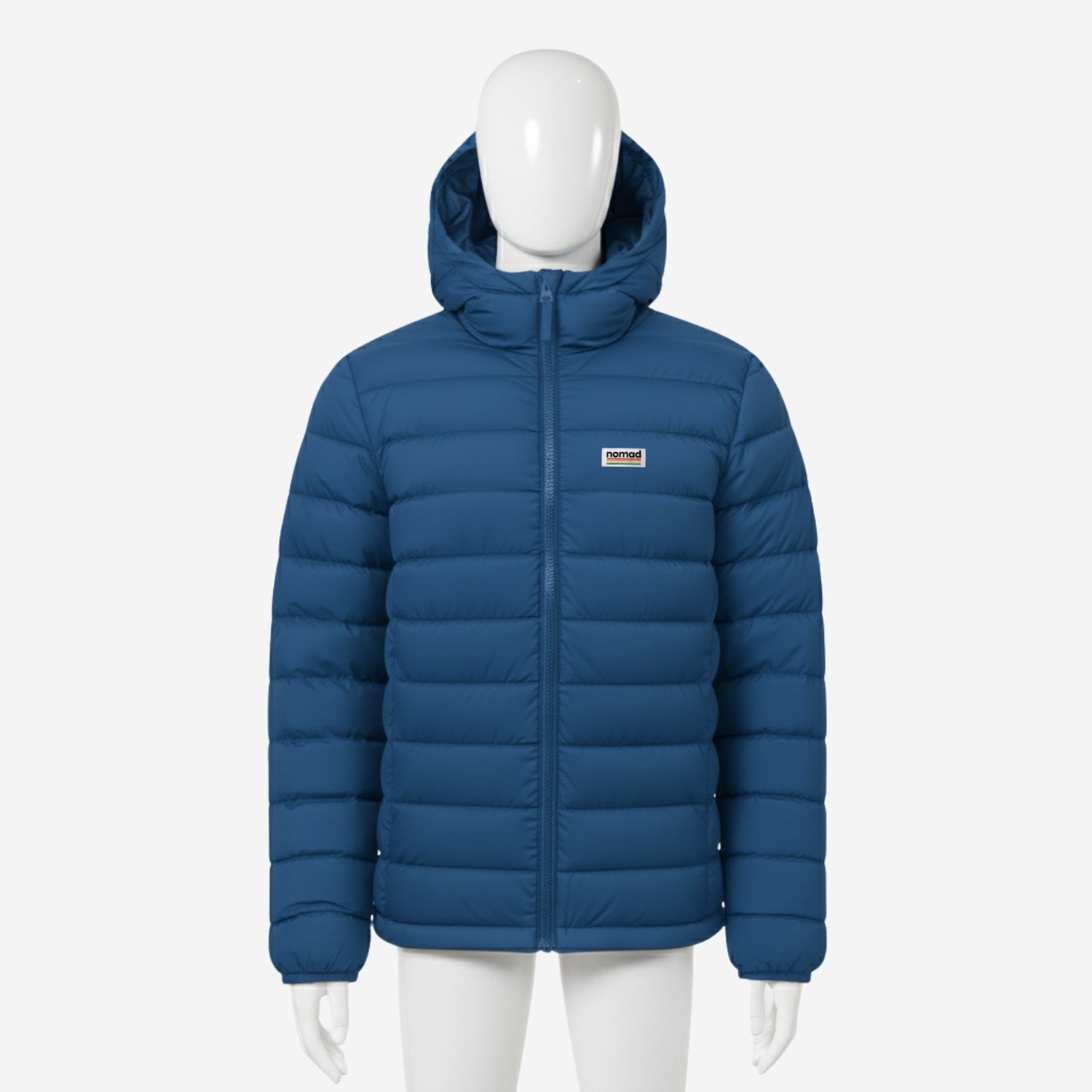 chaqueta acolchada voyager azul para hombre