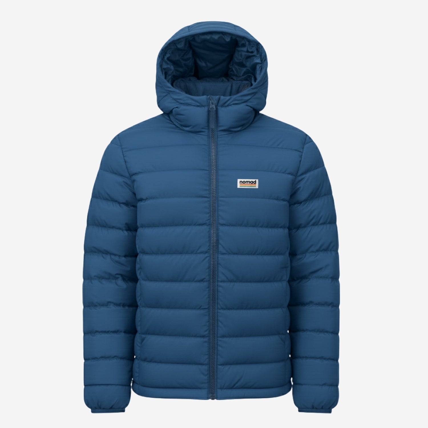 chaqueta acolchada voyager azul para hombre