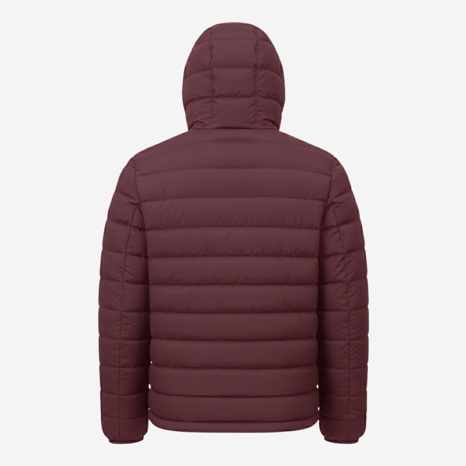 chaqueta acolchada voyager granate para hombre