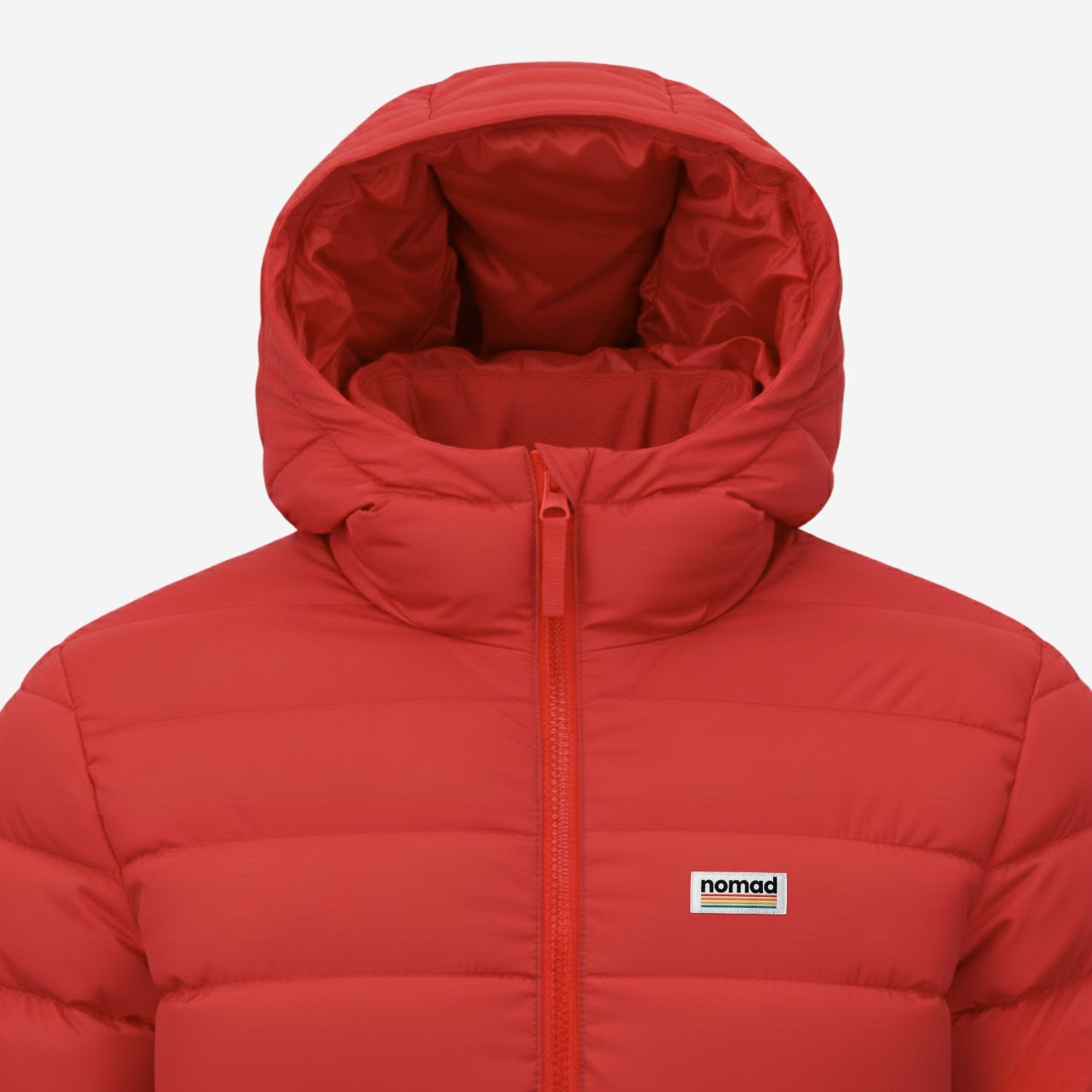 chaqueta acolchada voyager roja para hombre