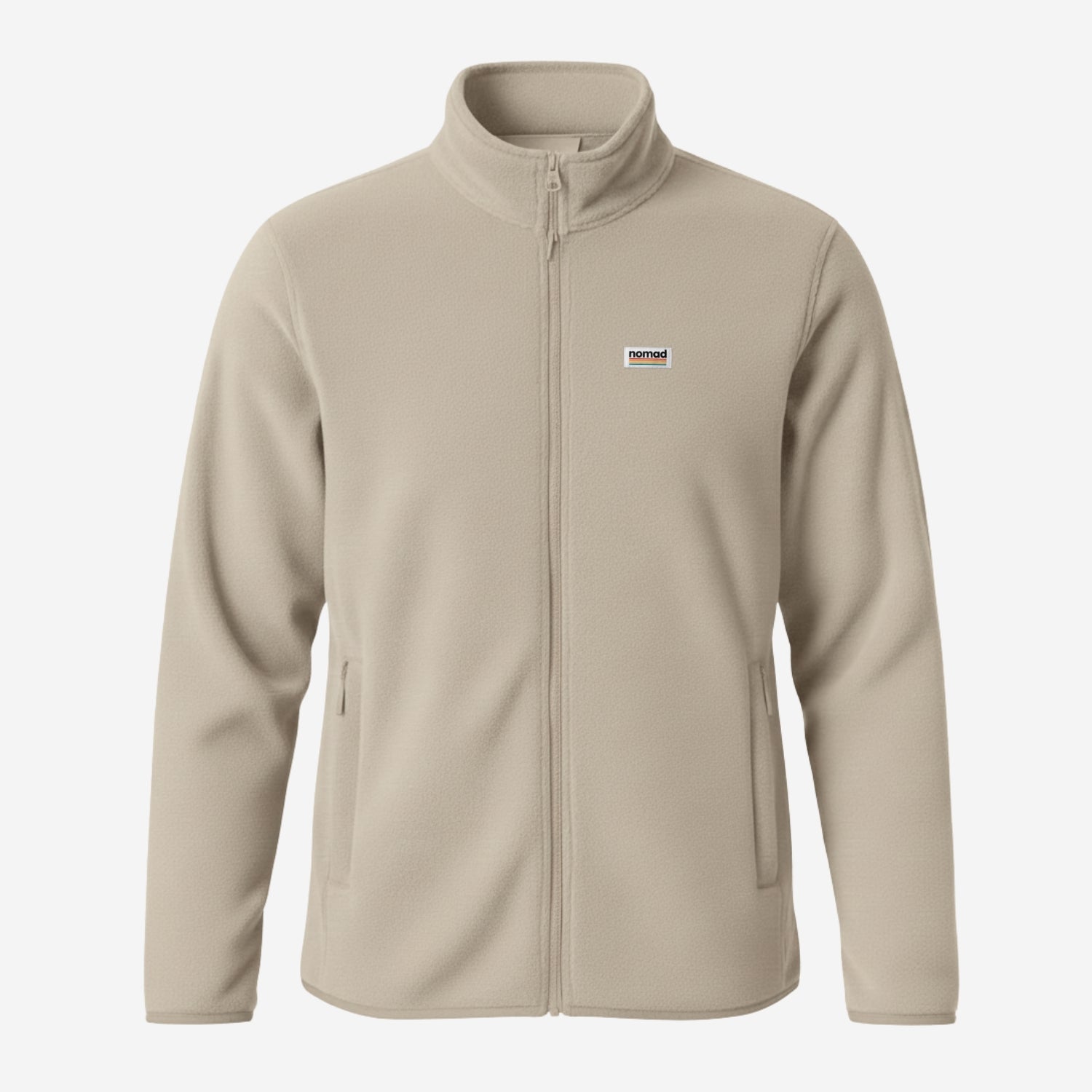 forro polar guider beige para hombre