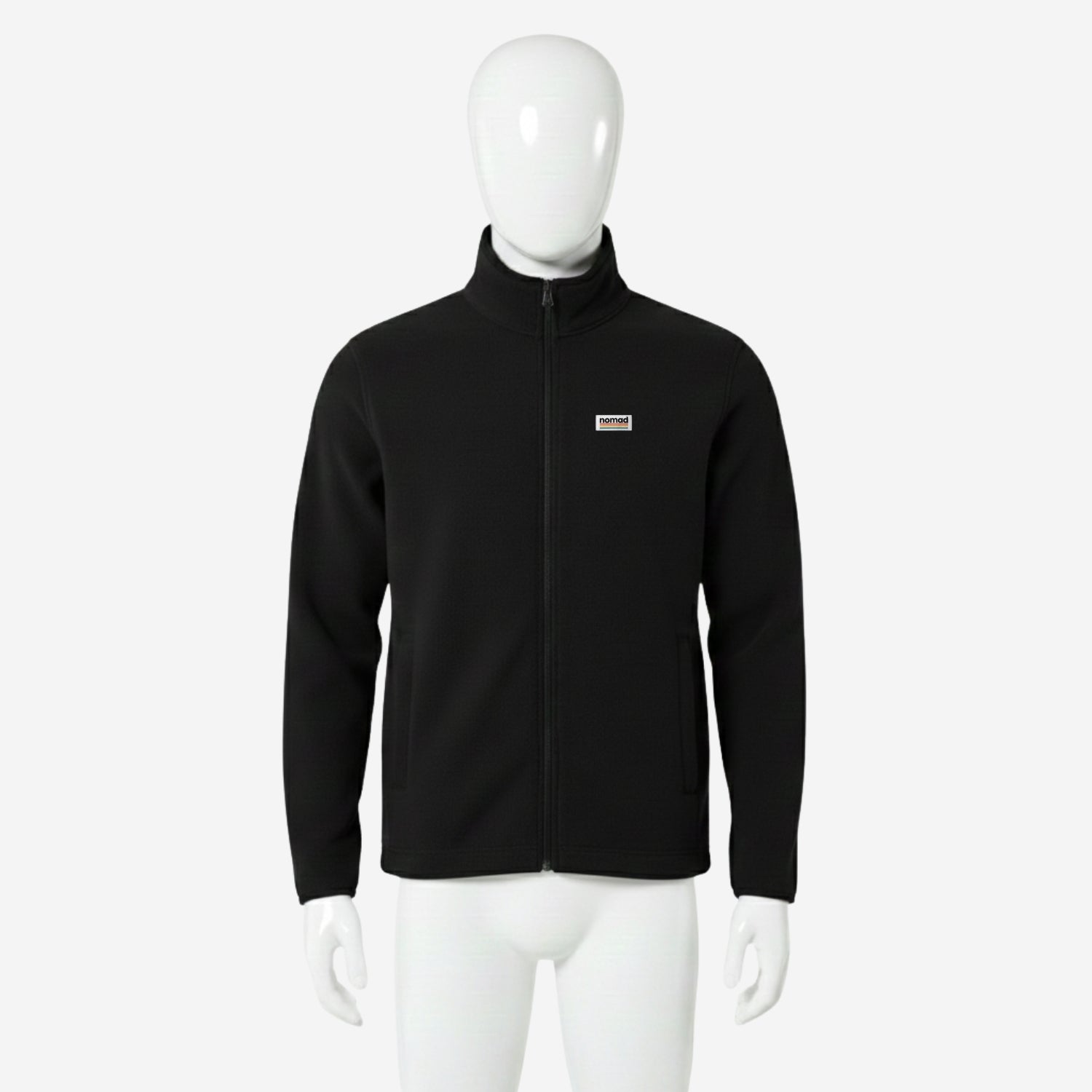 forro polar guider negro para hombre