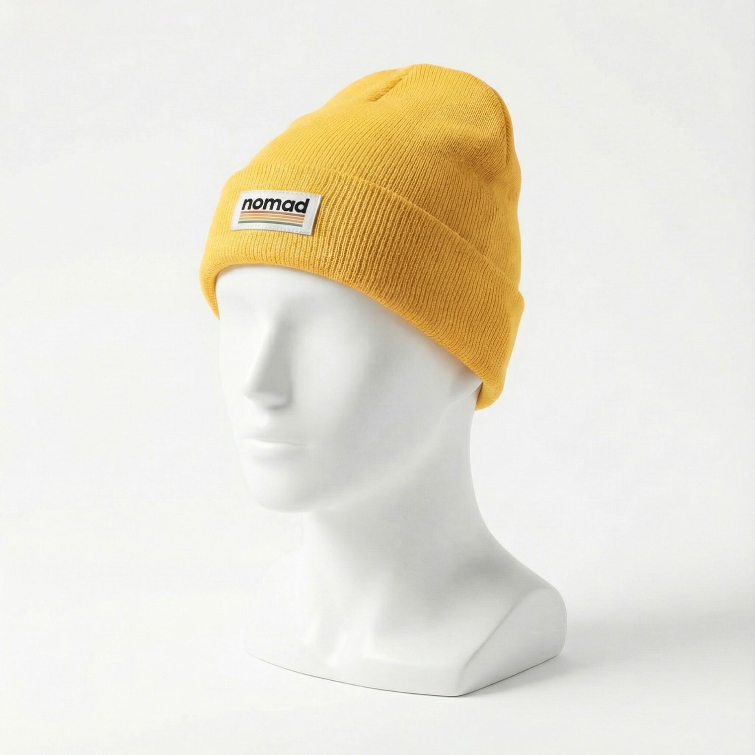 gorro de lana nomad amarillo