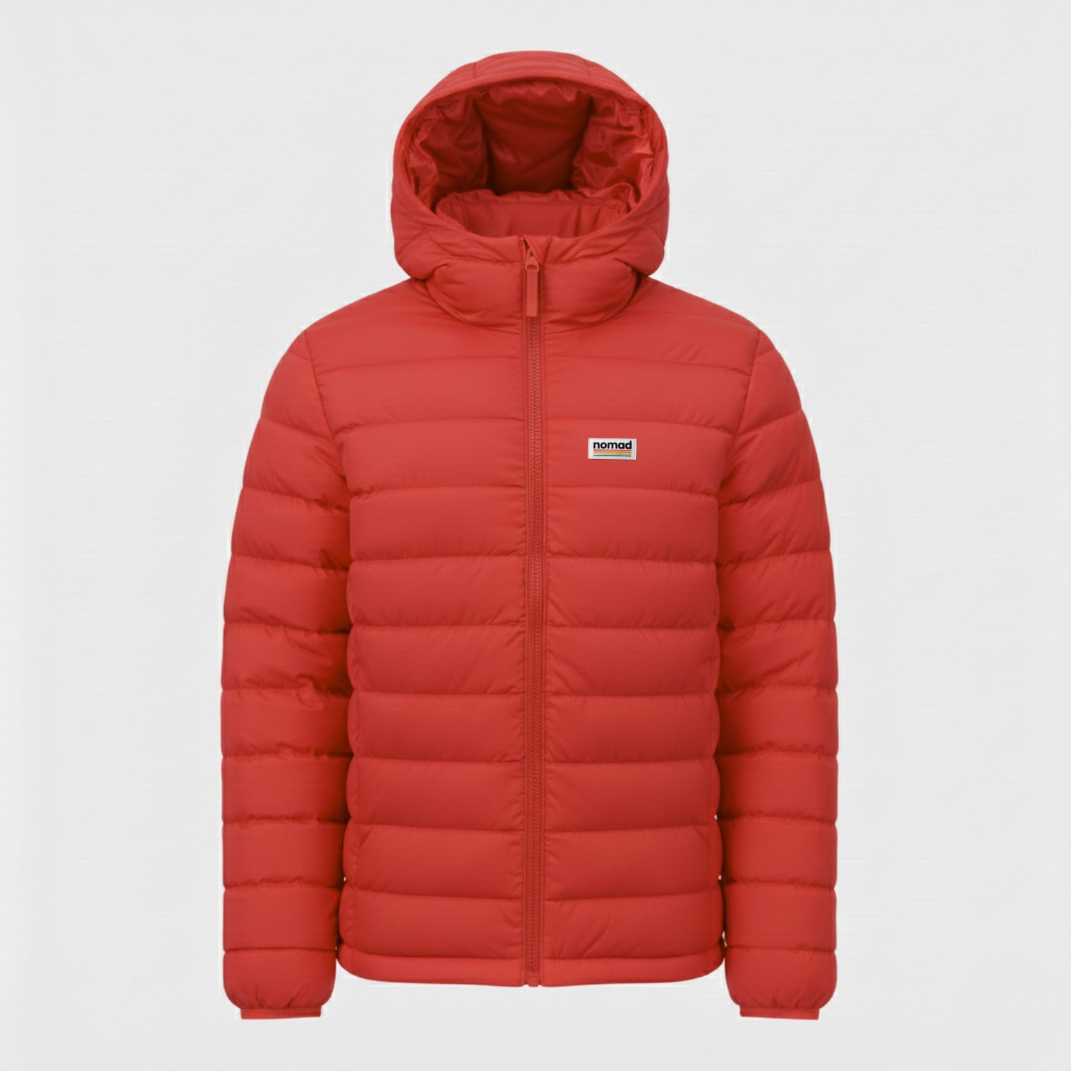 chaqueta acolchada voyager roja para hombre