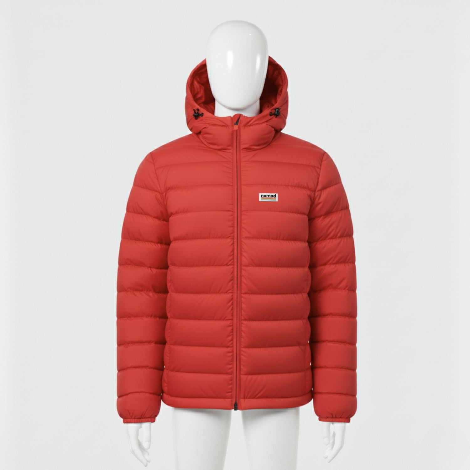 chaqueta acolchada voyager roja para hombre