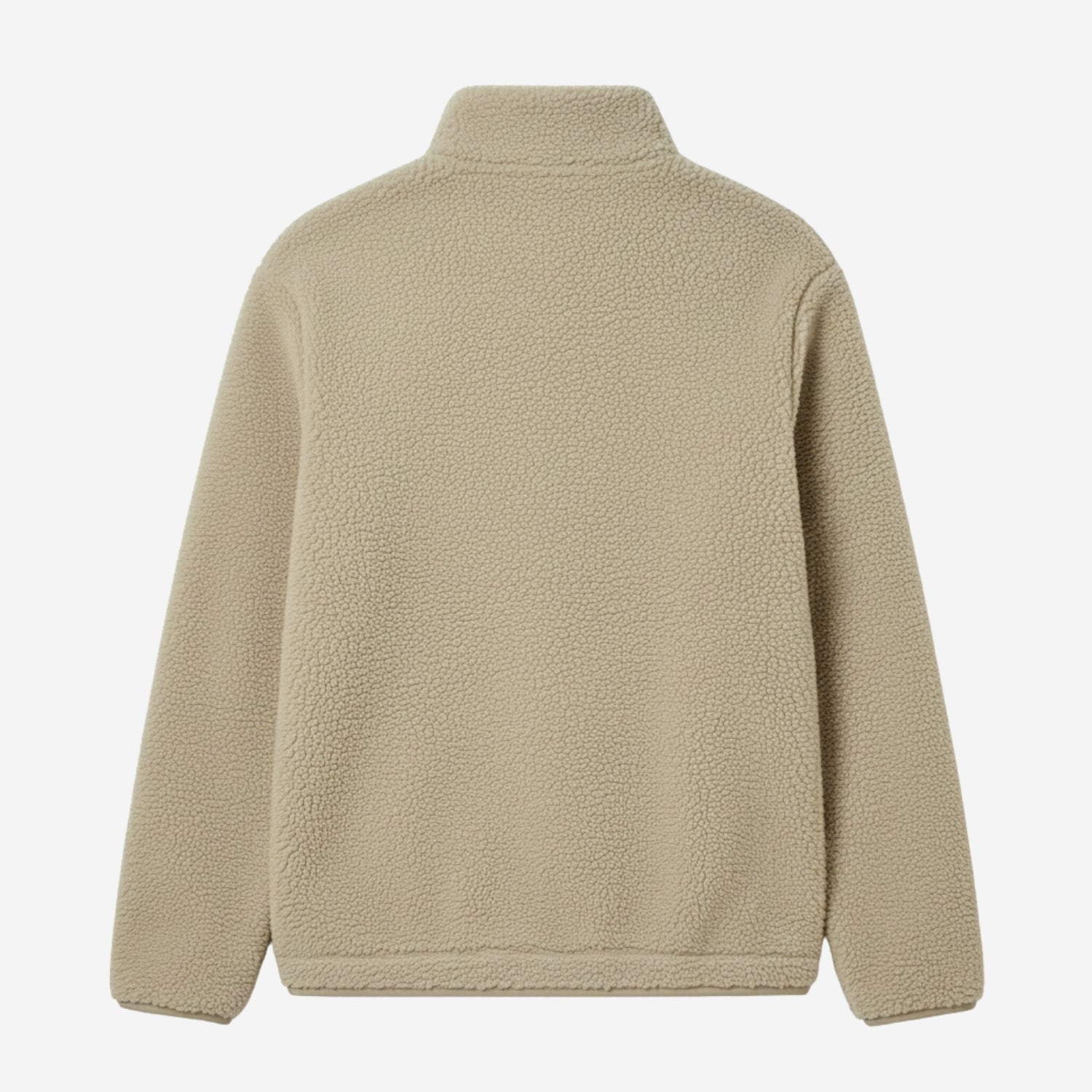 forro polar brooker beige para hombre