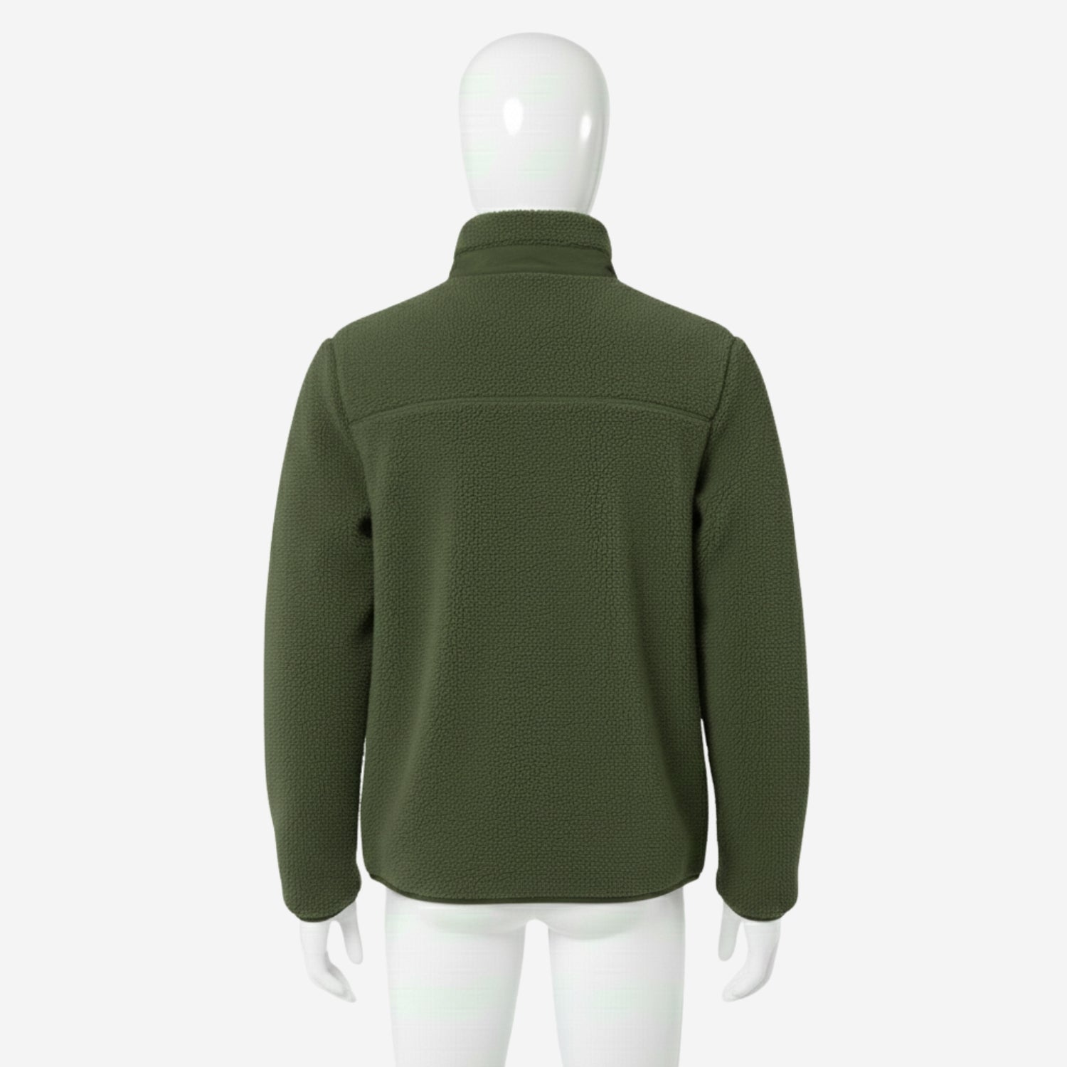 forro polar brooker khaki para hombre