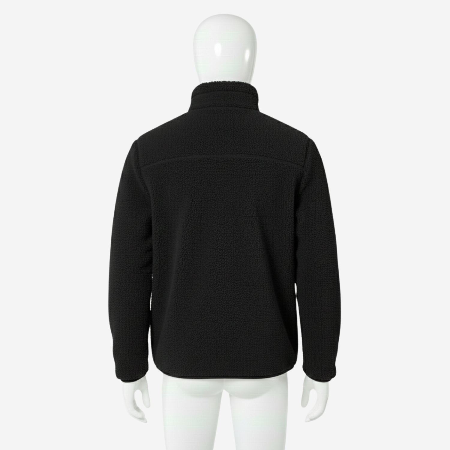 forro polar brooker negro para hombre