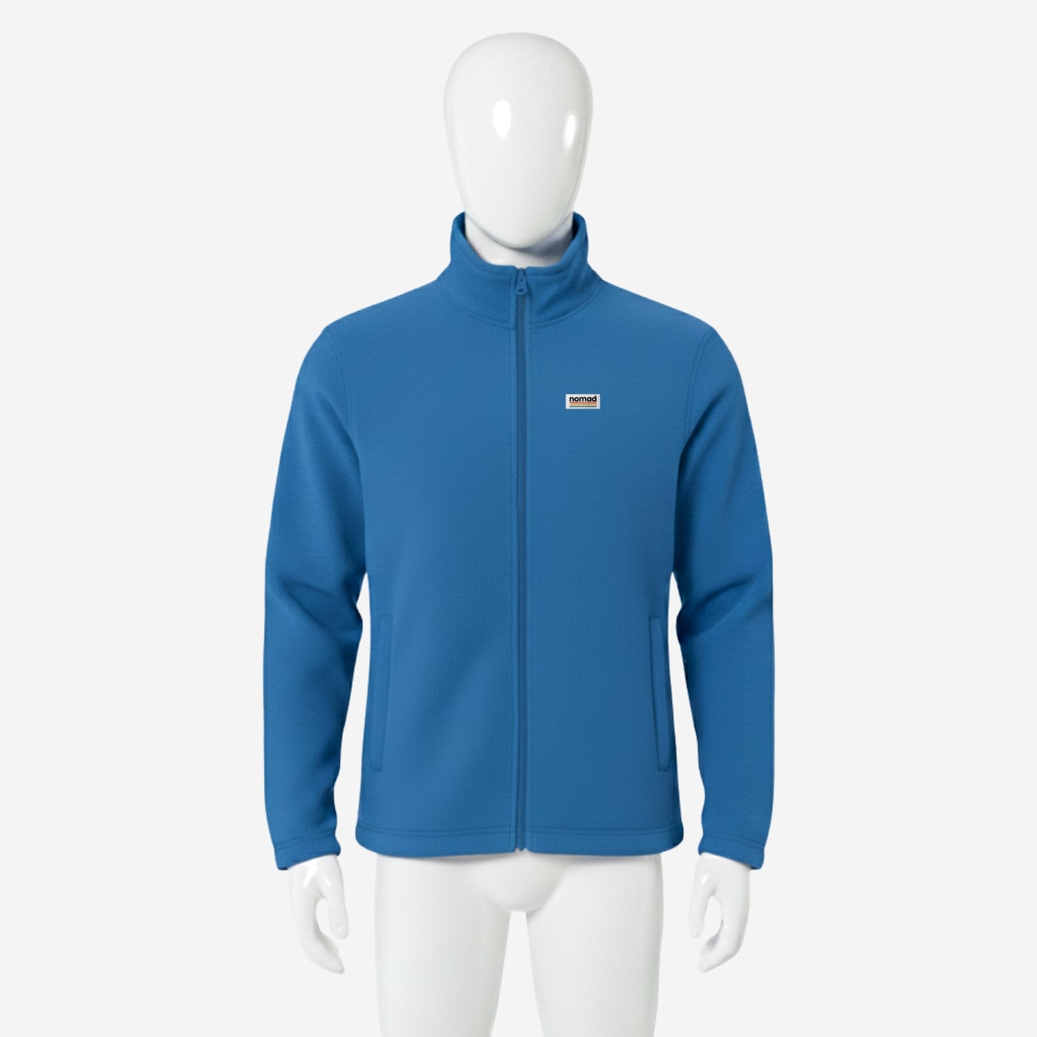 forro polar guider azul para hombre