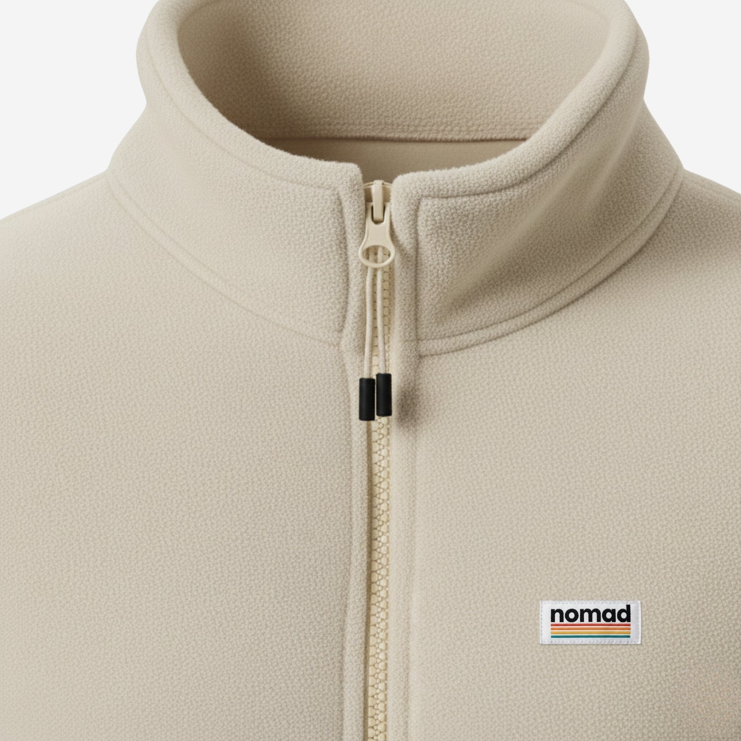 forro polar guider beige para hombre
