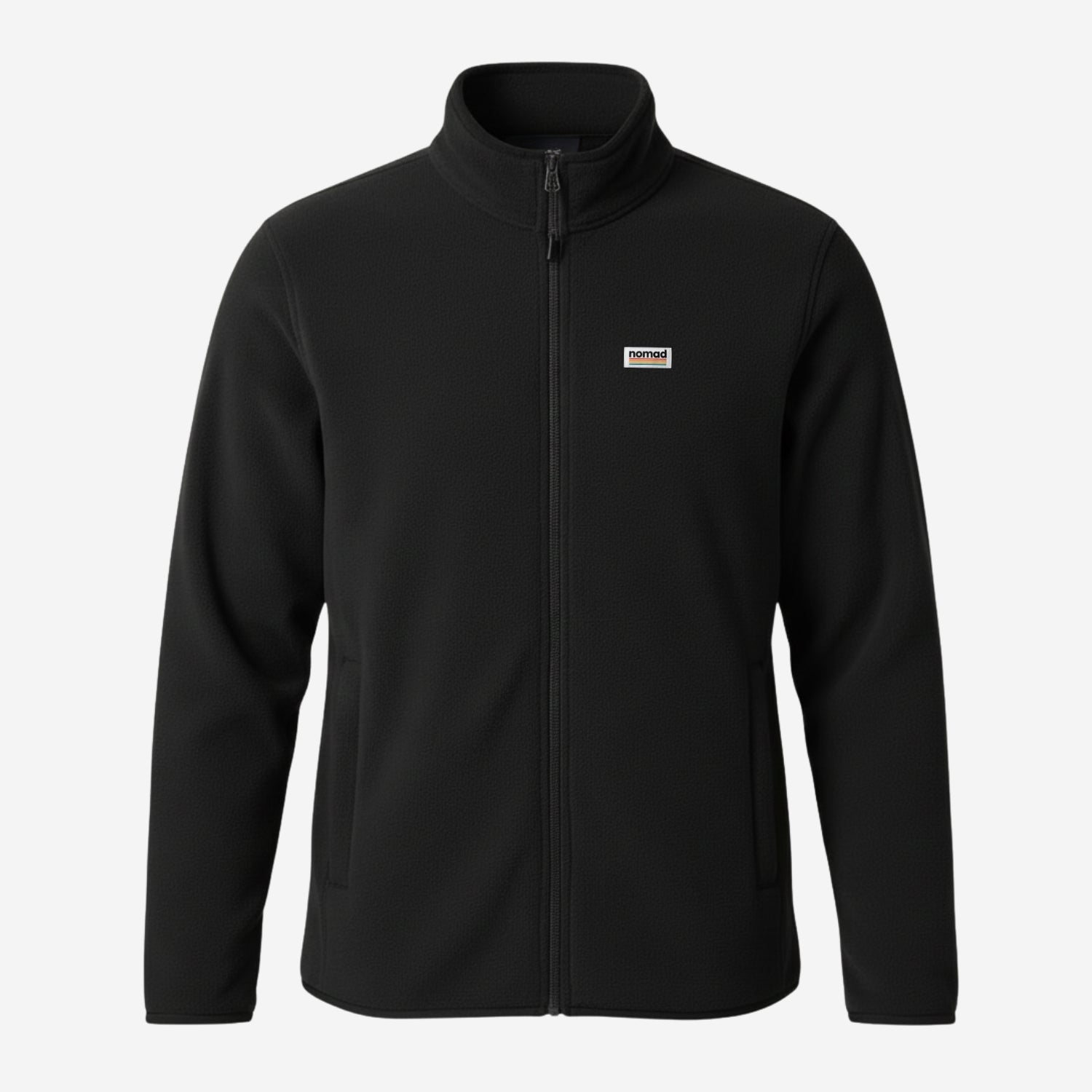 forro polar guider negro para hombre