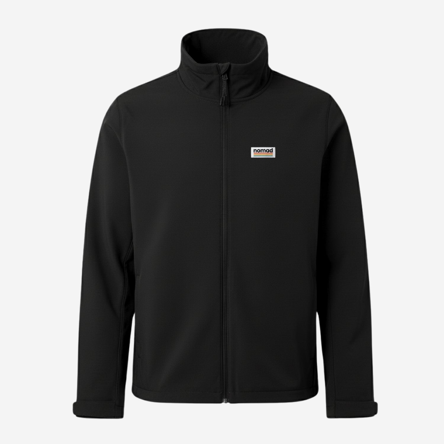 chaqueta softshell navigator negro para hombre