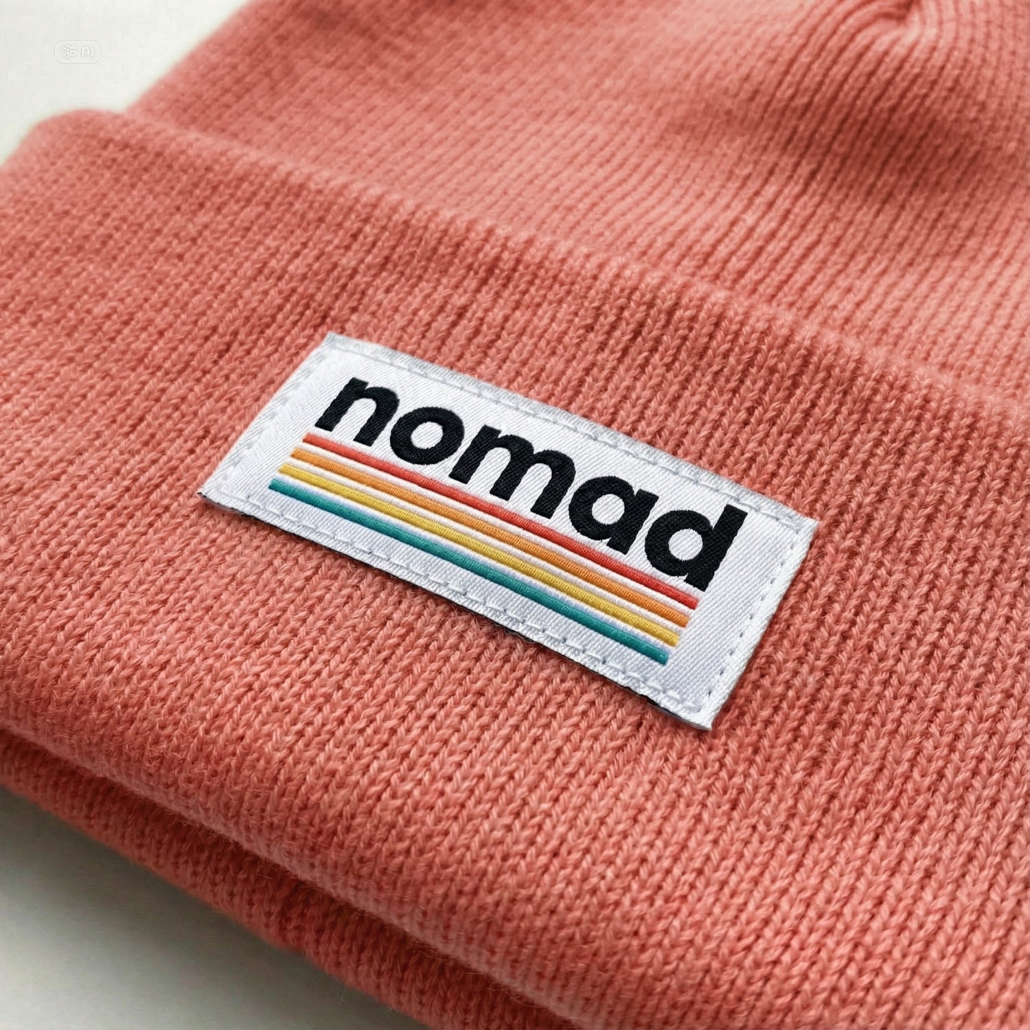 gorro de lana nomad coral