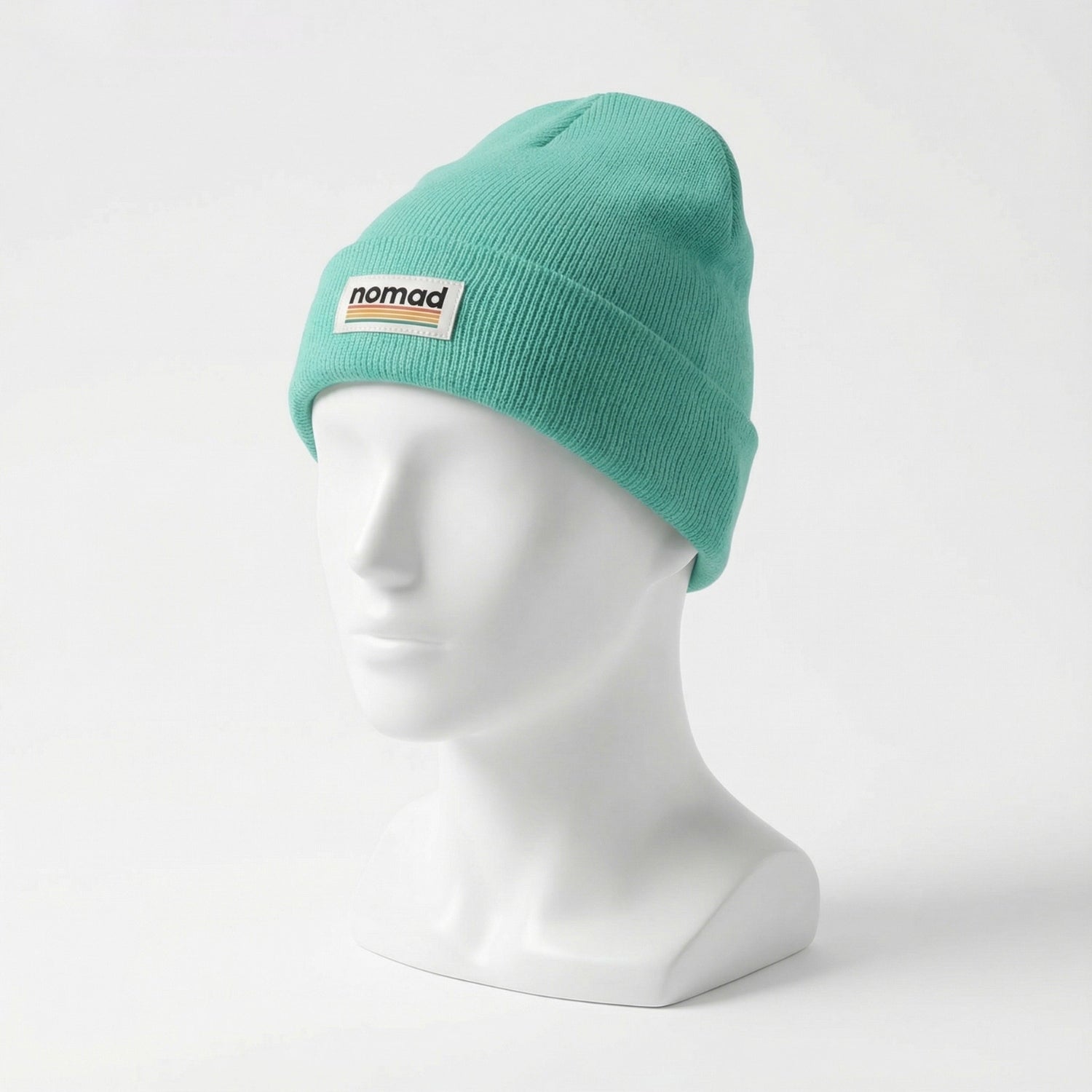 gorro de lana nomad turquesa